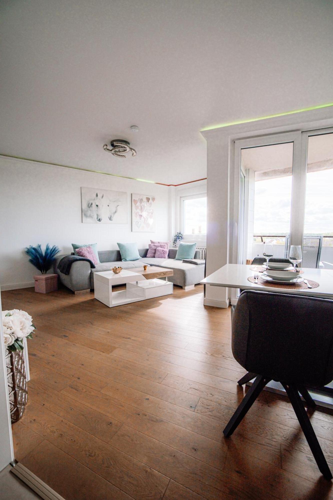 Apartment Am Neuen Teich -Balkon- 4 Personen -Waschmaschine Wolfsburg Esterno foto